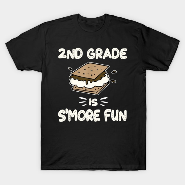 2nd Grade is Smore Fun Back to School Teacher Kids Gift T-Shirt by FONSbually